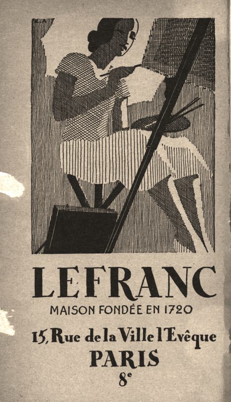 Lefranc - 1937 - publicité, Salon